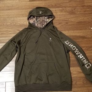 Mens browning hoodie